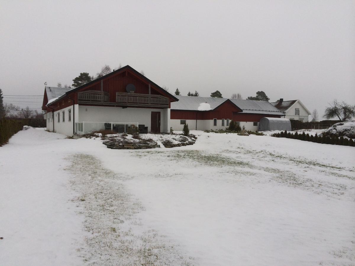 Høland Gaardsmotel Loken Buitenkant foto